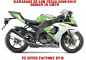 Preview: EV-R Grün für Kawasaki ZX-10R Ninja 2008-2010